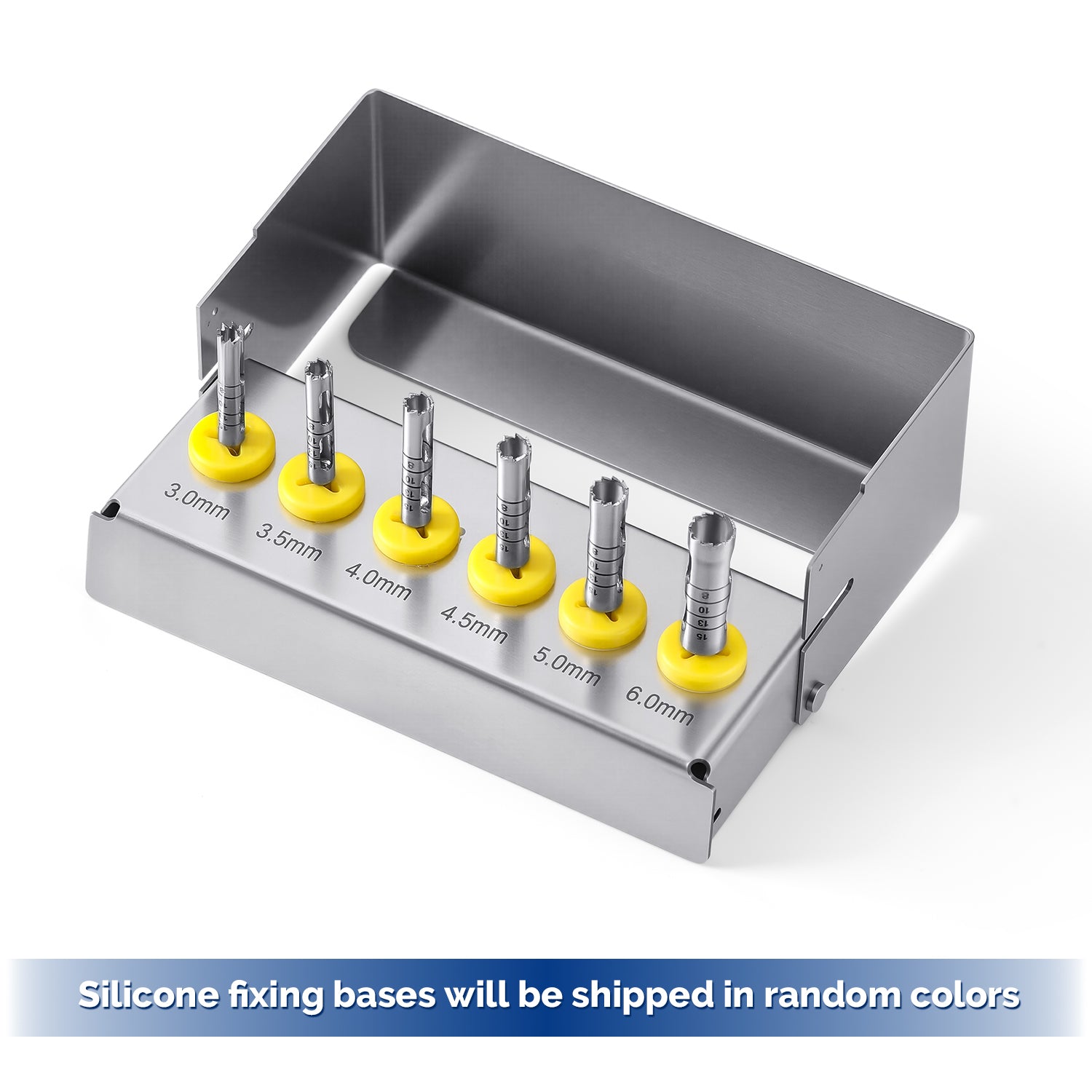 Dental Implant Bone Trephine Drill Surgical Instrument Long Type 6pcs/Set