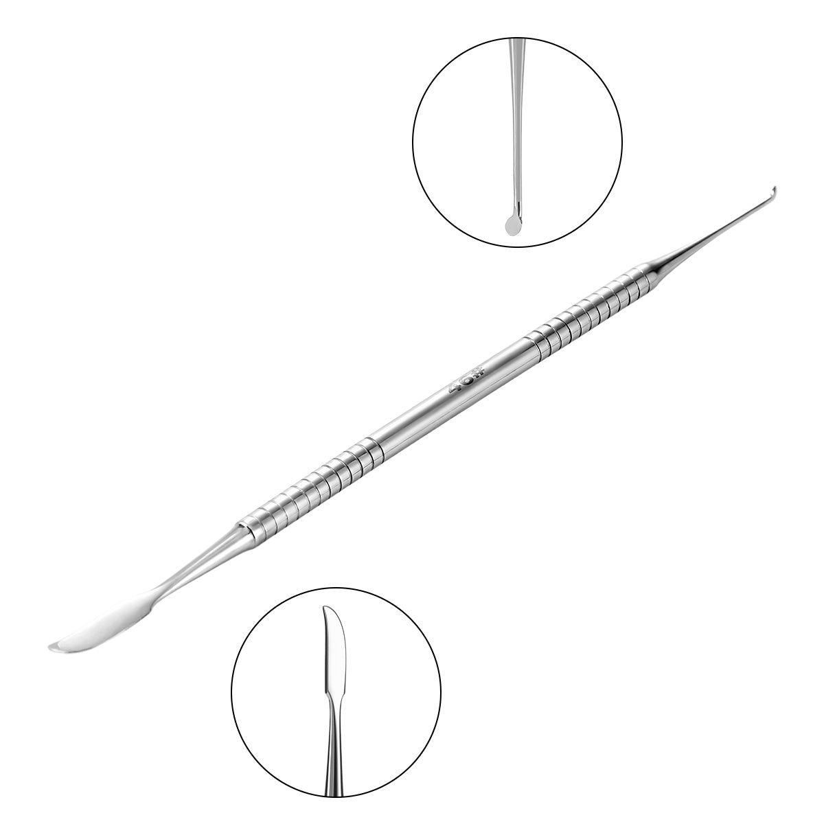 Dental Stainless Steel Cement Spatula Scraper Instruments Double Ended - azdentall.com