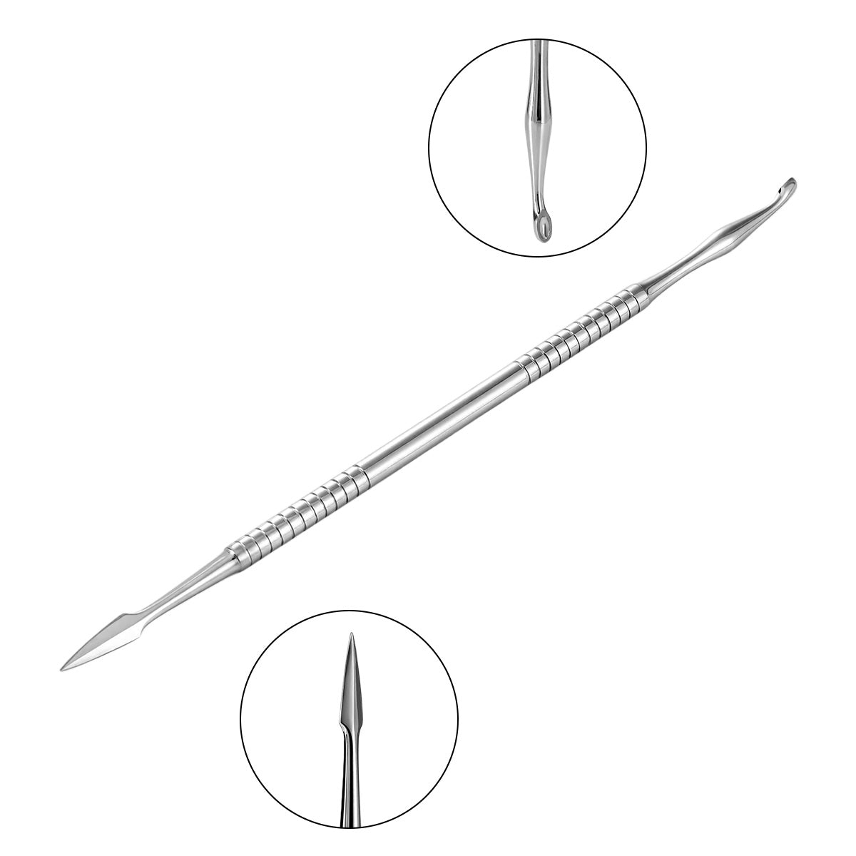 Dental Stainless Steel Cement Spatula Scraper Instruments Double Ended - azdentall.com