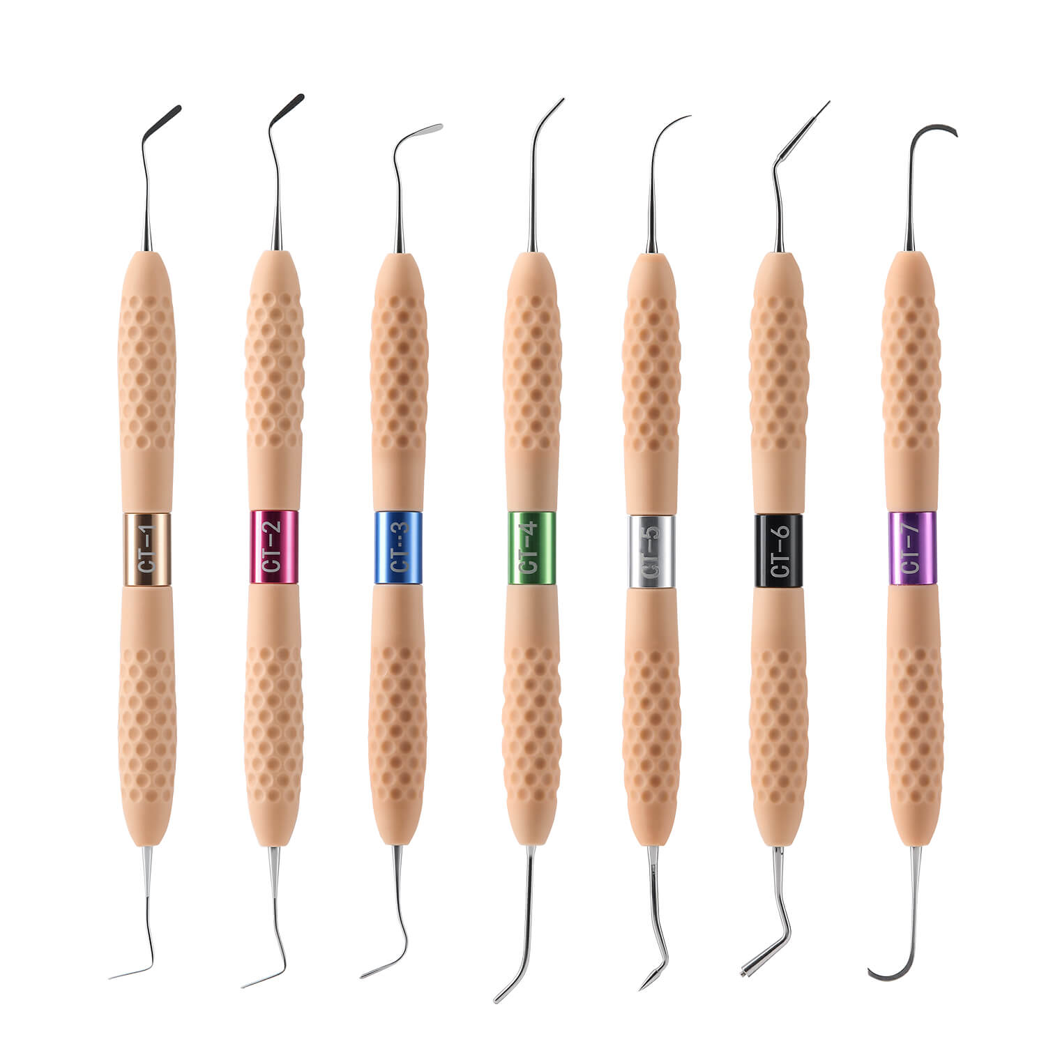 Dental Resin Plugger Aesthetic Resin Restoration Filling Instrument Kit CT1-CT7 - azdentall.com