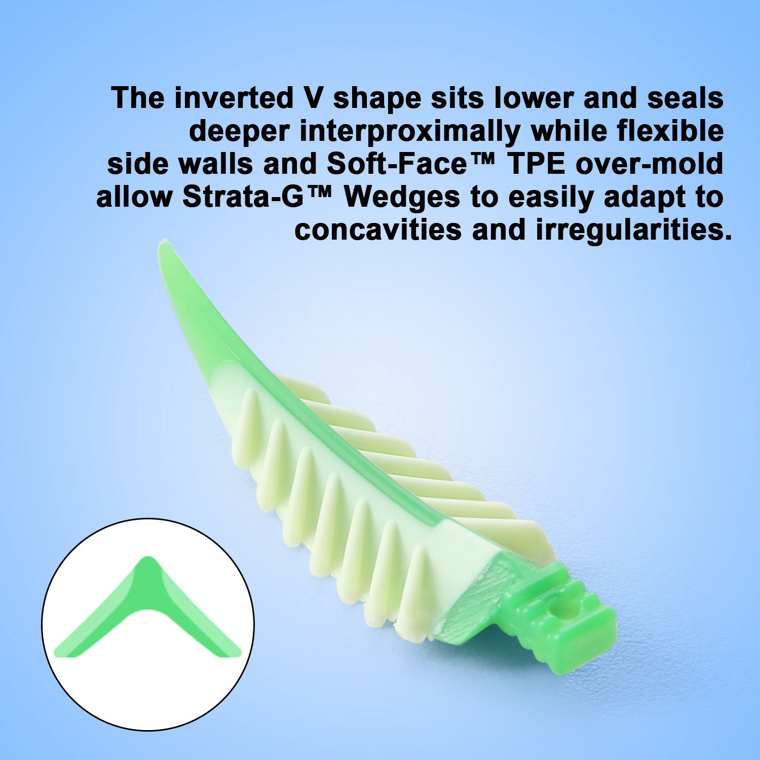 Dental Composite Wedges With Hole Strata Wedges Mixed Color - azdentall.com