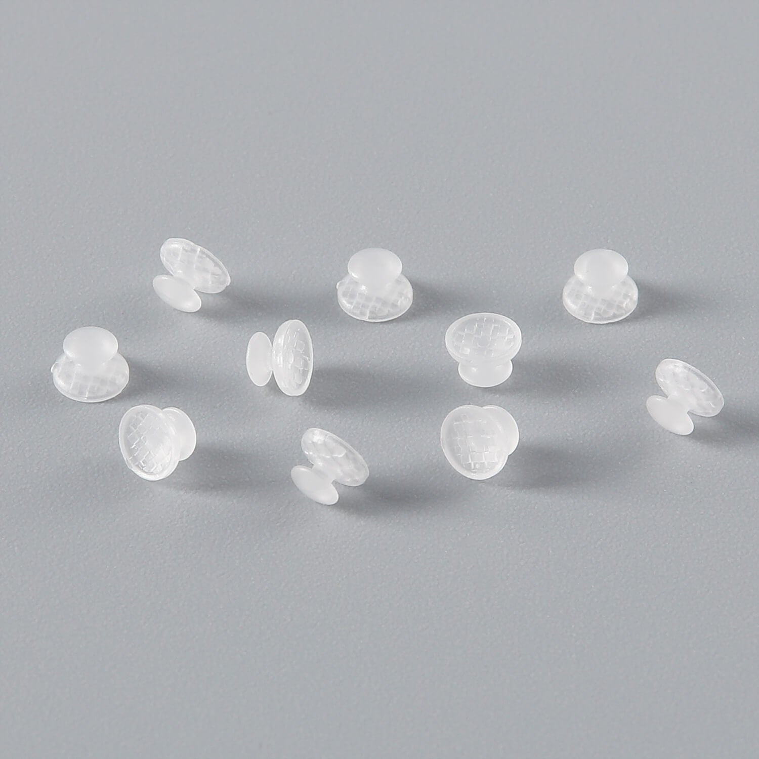 AZDENT Orthodontic Composite Clear Ceramic Lingual Buttons Bondable Round Base 50pcs/Box - azdentall.com