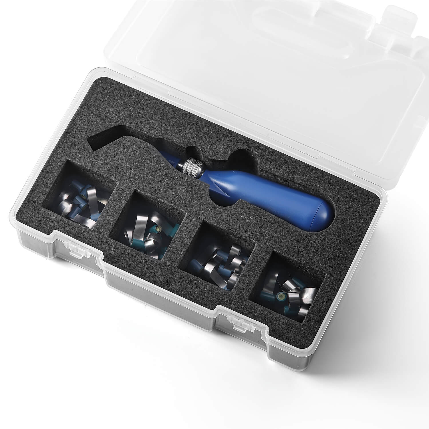 Dental Sectional Contoured Matrix System Double-Side Contoured Anatomically Shaped Matrix Bands with Handle 20Pcs/Set - azdentall.com