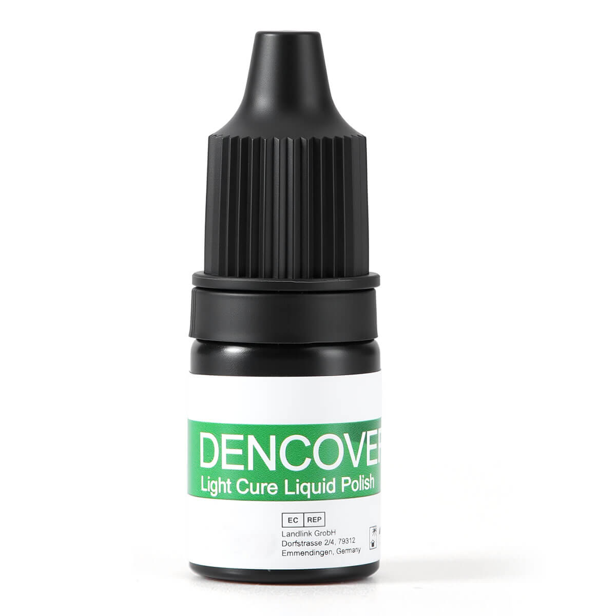 Dental DENCOVER Light Cure Liquid Polish with Brush Kit 3.0ml /Bottle - azdentall.com