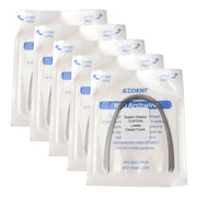 AZDENT Dental Orthodontic Archwires Niti Super Elastic Ovoid Form Rectangular 0.016 x 0.016 Lower 10pcs/Pack - azdentall.com