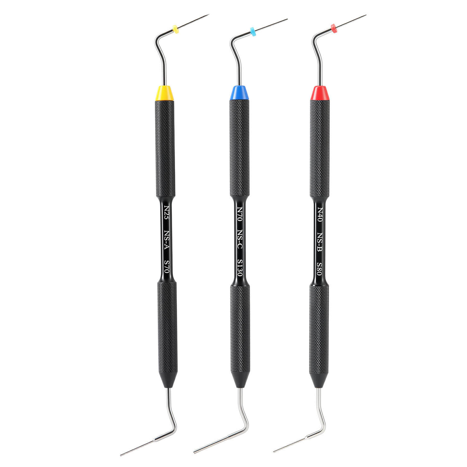 Dental Endo Buchanan Hand Plugger Niti Tip Fill Obturation Model #0 #1 #2 - azdentall.com