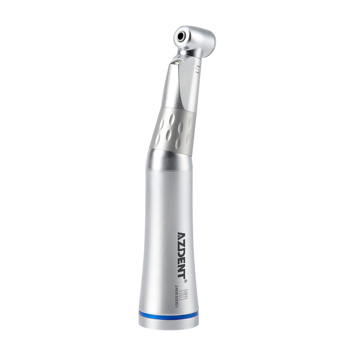 AZDENT Dental 1:1 LED Contra Angle Low Speed Handpiece with E-generator Internal Spray - azdentall.com