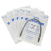 AZDENT Dental Orthodontic Archwire Niti Super Elastic Ovoid Form Rectangular 0.017 x 0.025 Upper 10pcs/Pack - azdentall.com