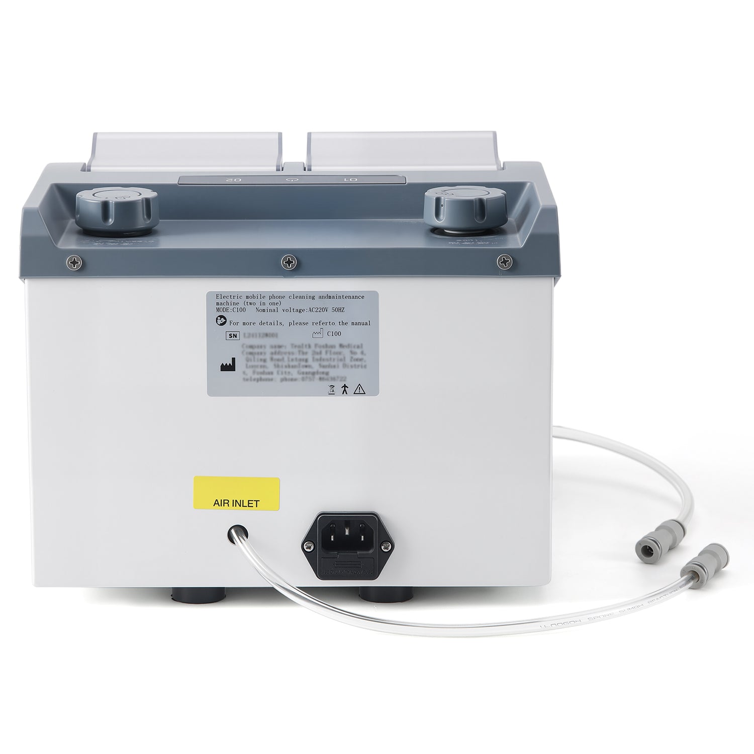 Electric Dental Handpiece Cleaning and Maintenance Lubricant Oil Machine 2-in-1 - azdentall.com