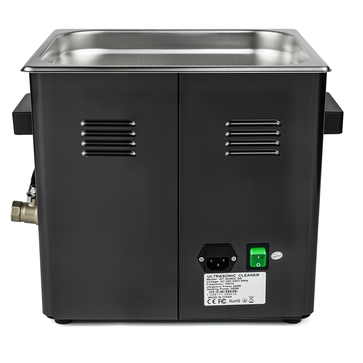 Digital 9L Titanium Ultrasonic Cleaner Touchscreen Three Functional Modes - azdentall.com