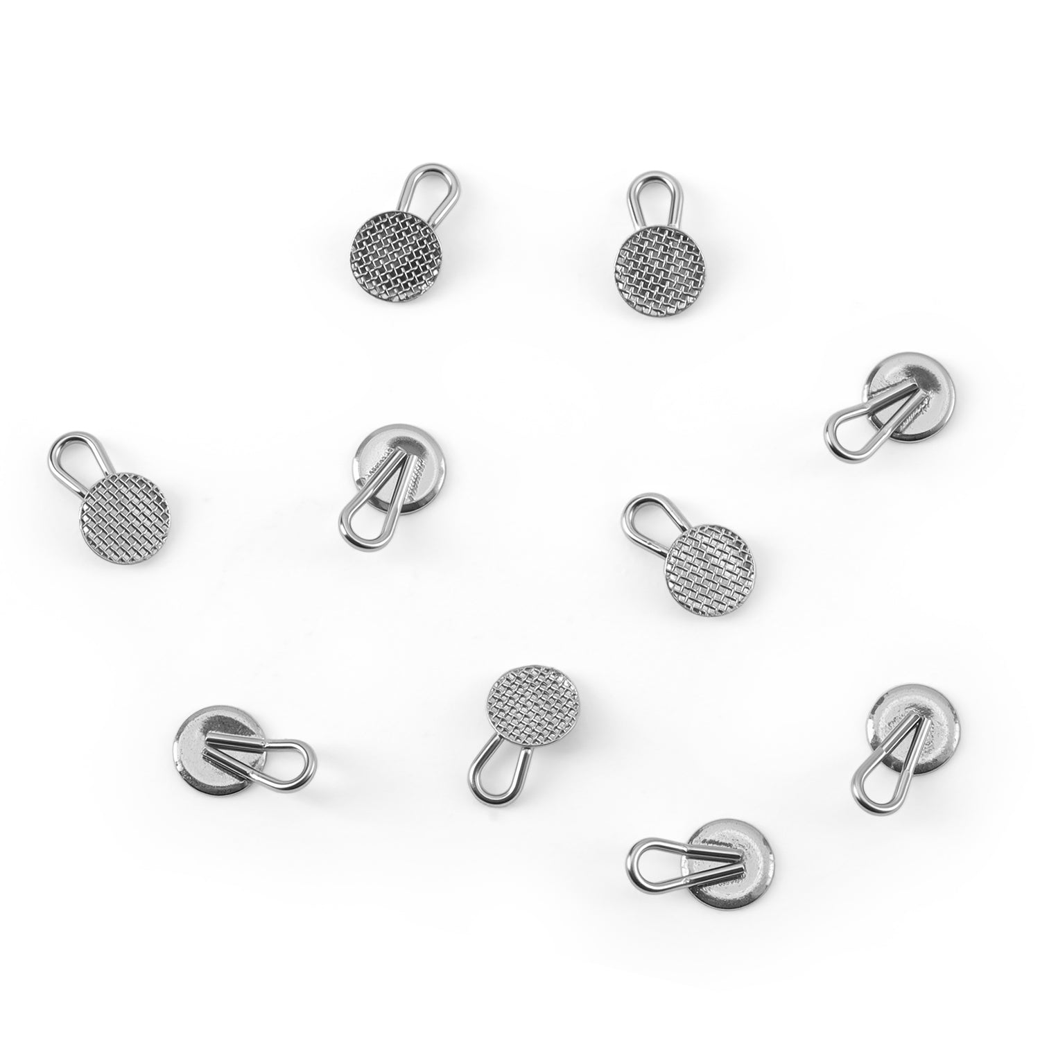 AZDENT Orthodontic Metal Lingual Button Bondable Traction Hook Round Base 50pcs/Box - azdentall.com