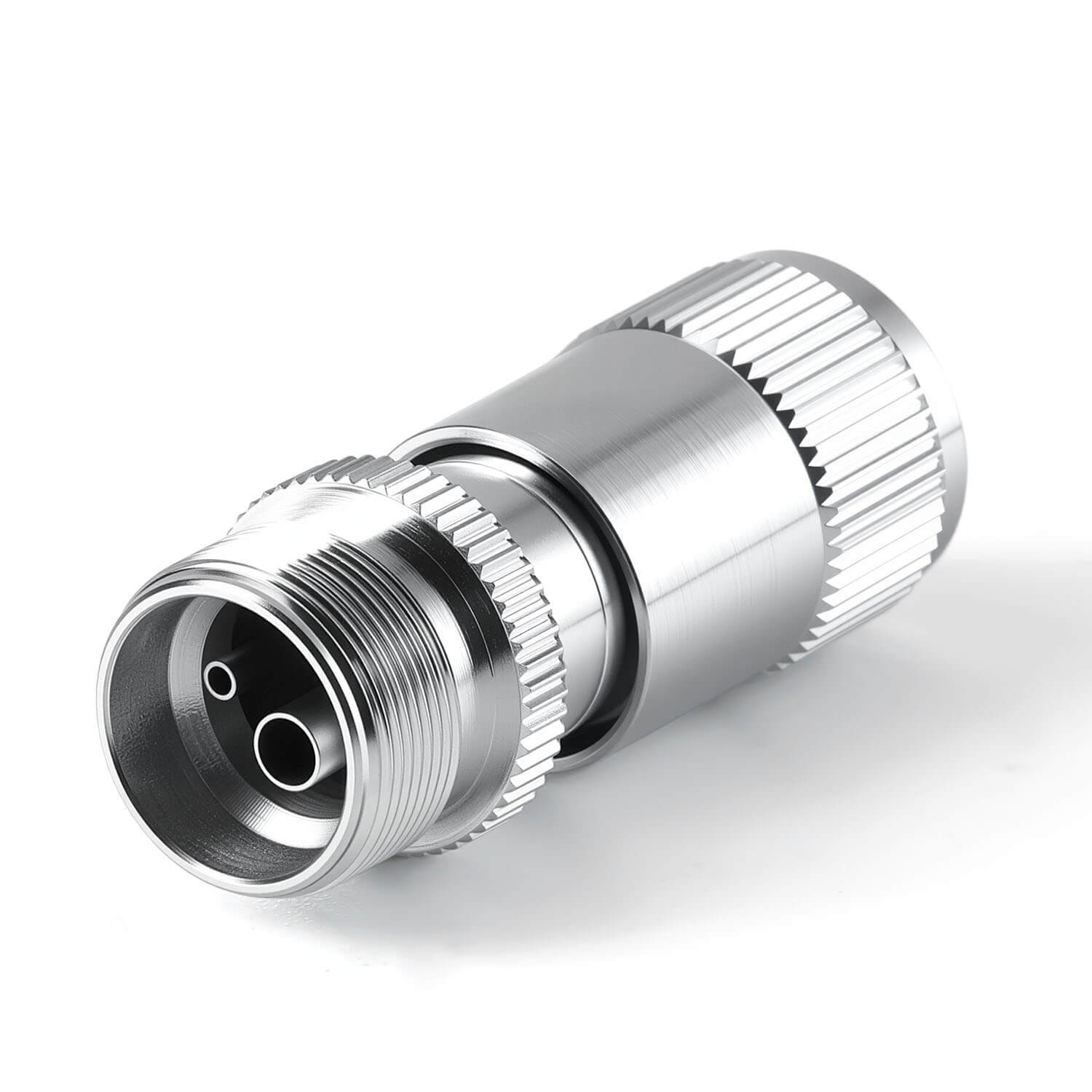 Dental High Speed Handpiece Adapter Converter Stainless Steel 2 Holes to 4 Holes - azdentall.com