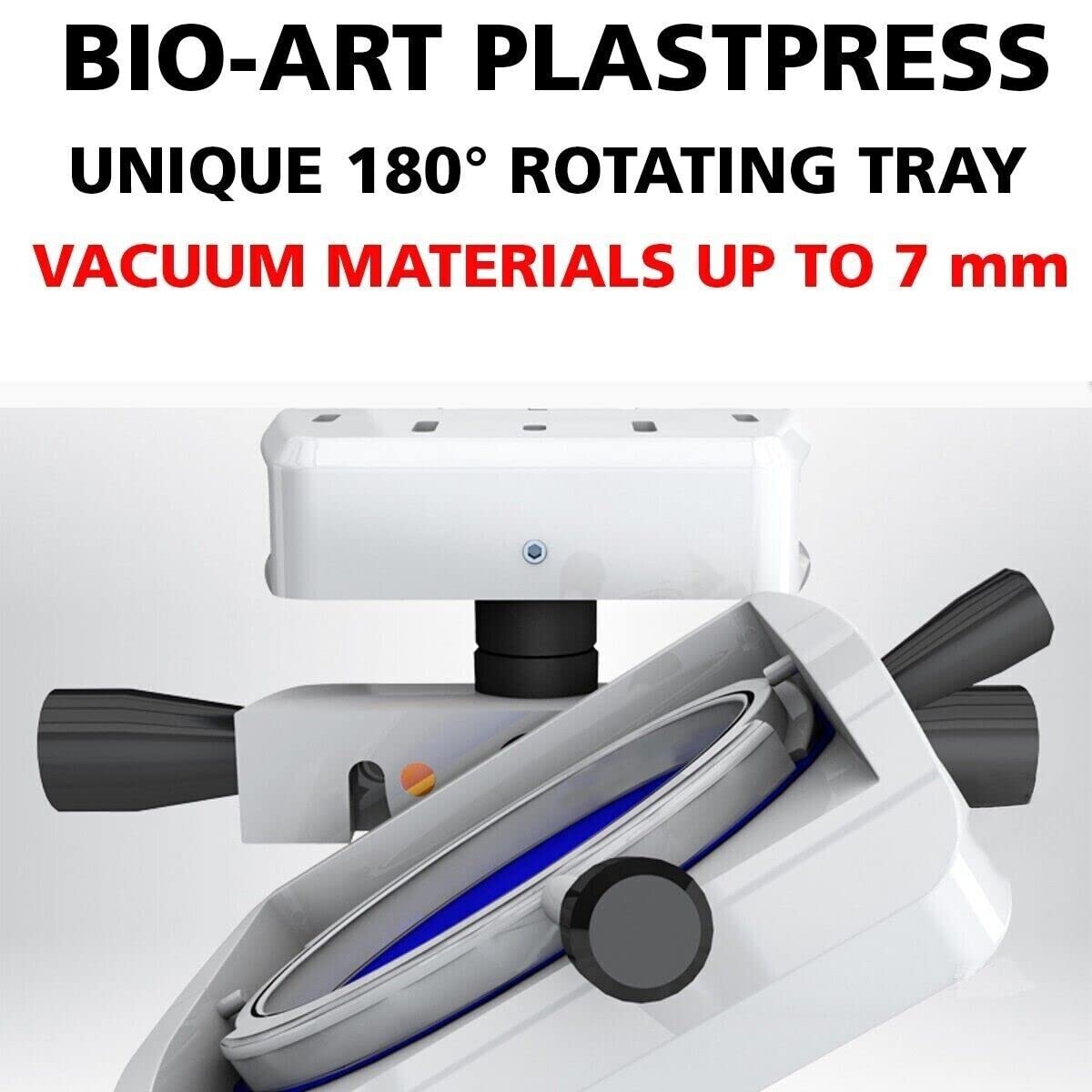 BIOART Dental Possitive Pressure PlastPress Vacuum Forming Machine Laboratory Heat Molding Equipment - azdentall.com