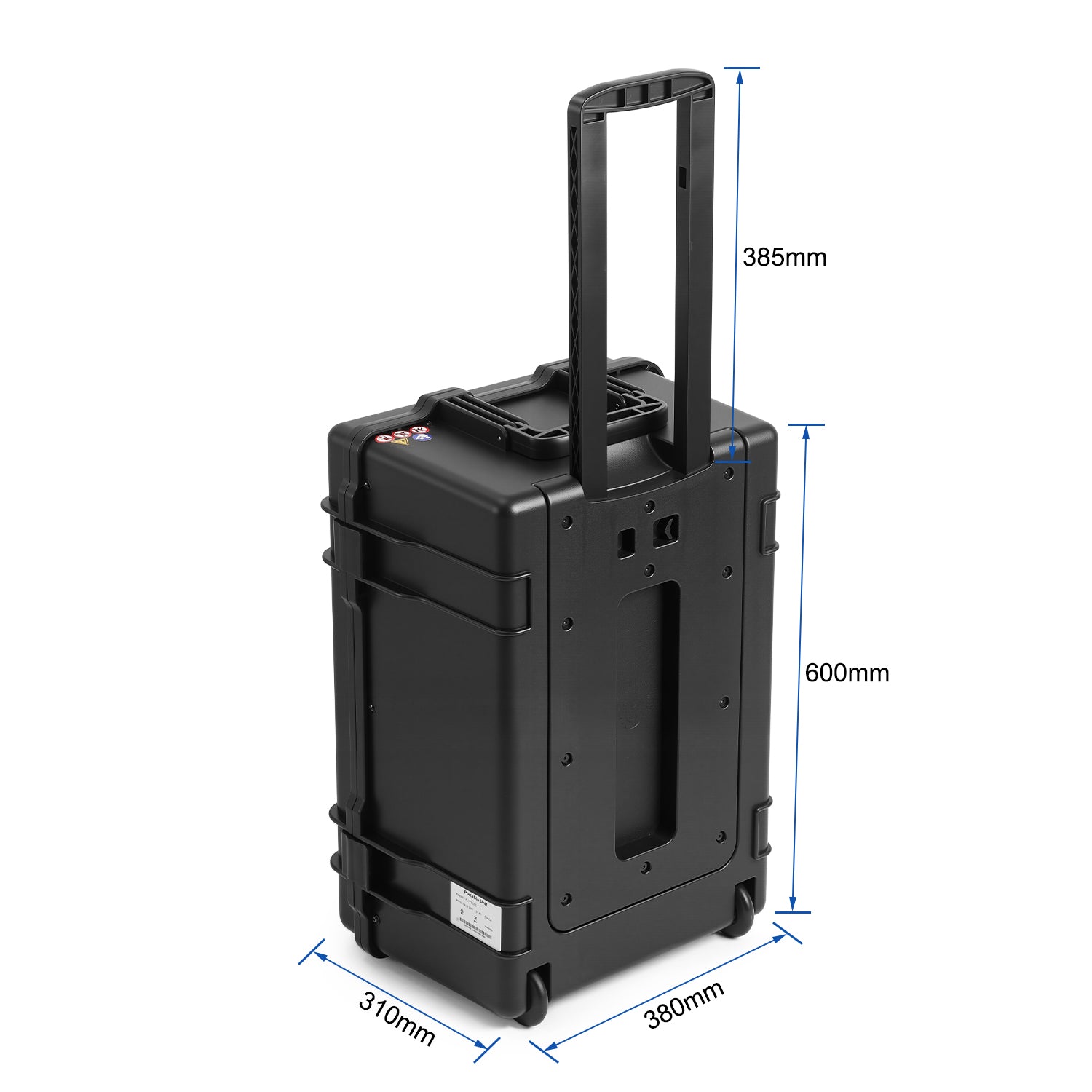 Portable Dental Delivery Unit P208 High Suction 4 Hole Built-in Electric Motor w/ Woodpecker Curing Light and Scaler & Air Compressor - azdentall.com