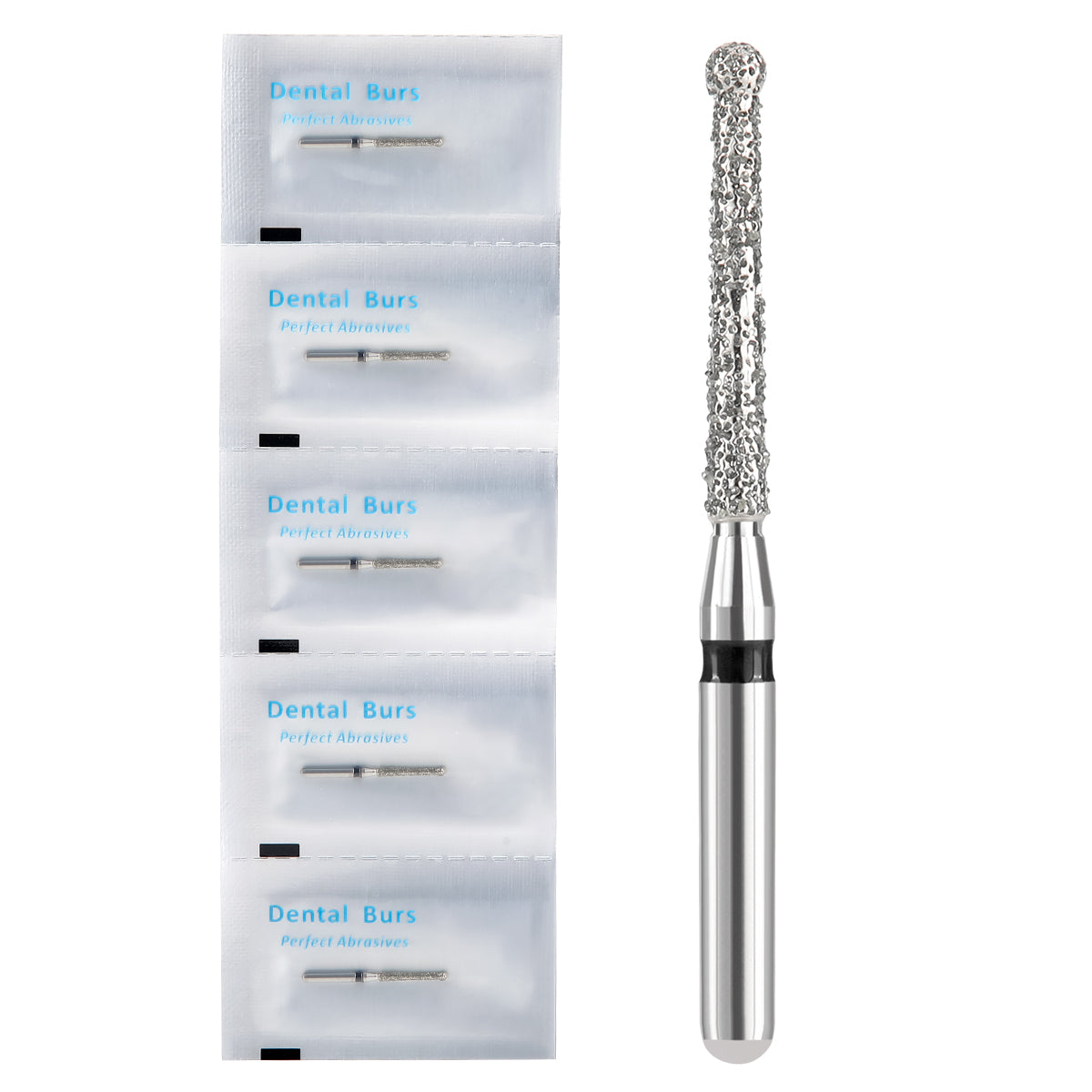 AZDENT Diamond FG Endo Burs Round For Opening and Preparing the Pulp C