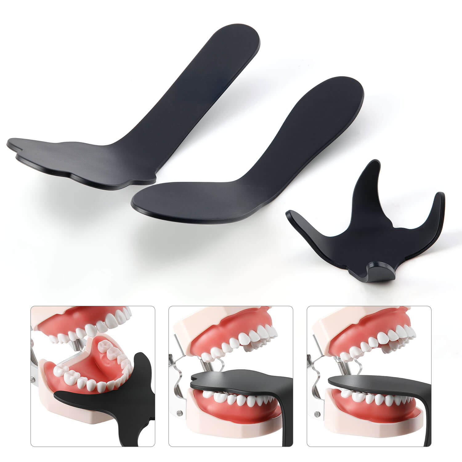 Dental Photo Contrast Plate Photographic Black Background Plate Autoclavable - azdentall.com