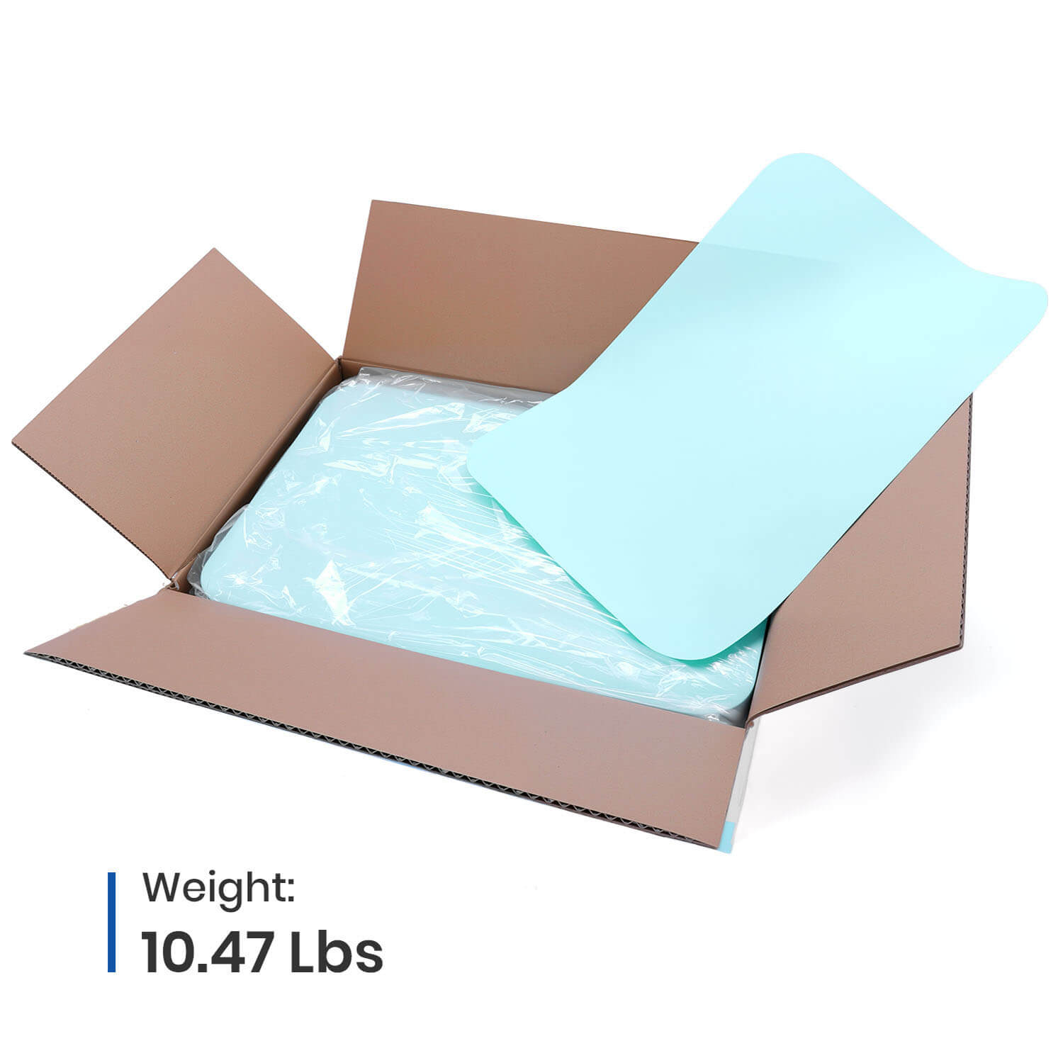 Dental Paper Tray Cover Liner Size B 8.5" x 12.25" Blue 1000pcs/Case - azdentall.com