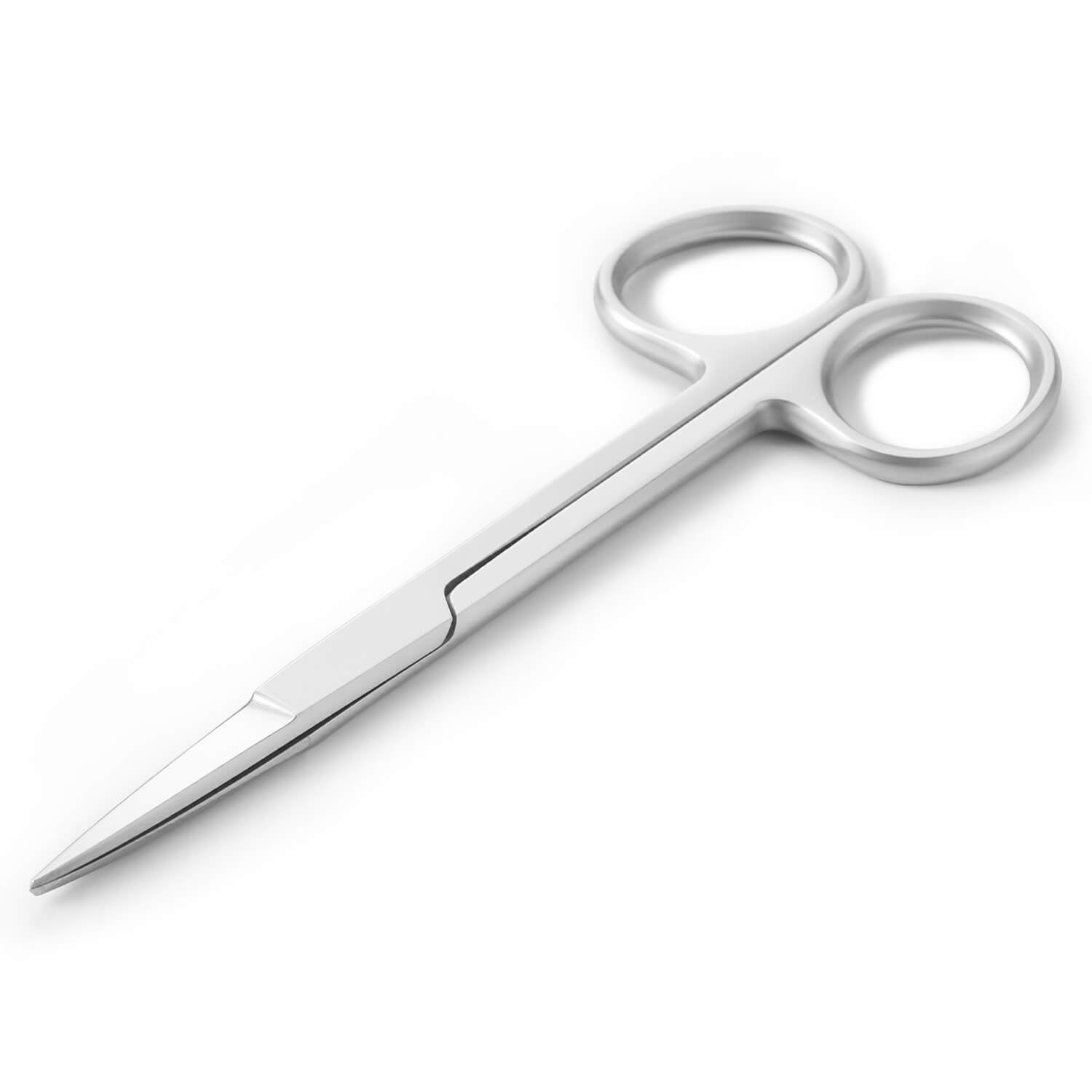 Dental Surgical Scissors Silver Handle Straight Tip - azdentall.com
