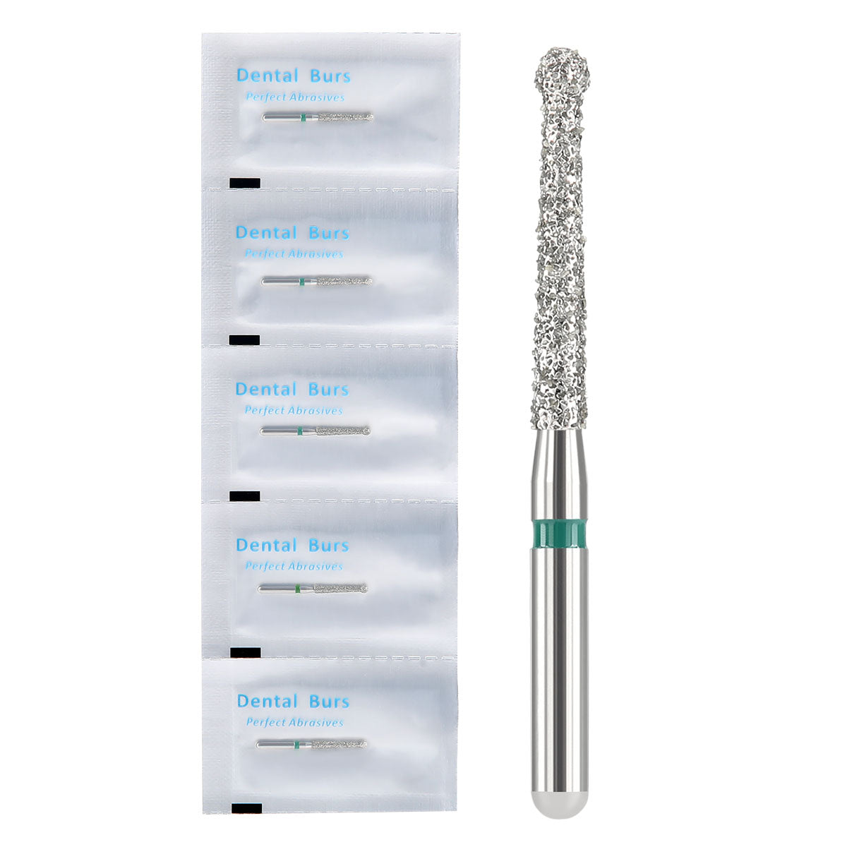 AZDENT Diamond FG Endo Burs Round For Opening and Preparing the Pulp Cavity Endo-016C 5pcs/Pack - azdentall.com