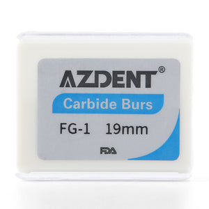 Dental FG #1 Round Carbide Bur 10pcs/Box - azdentall.com