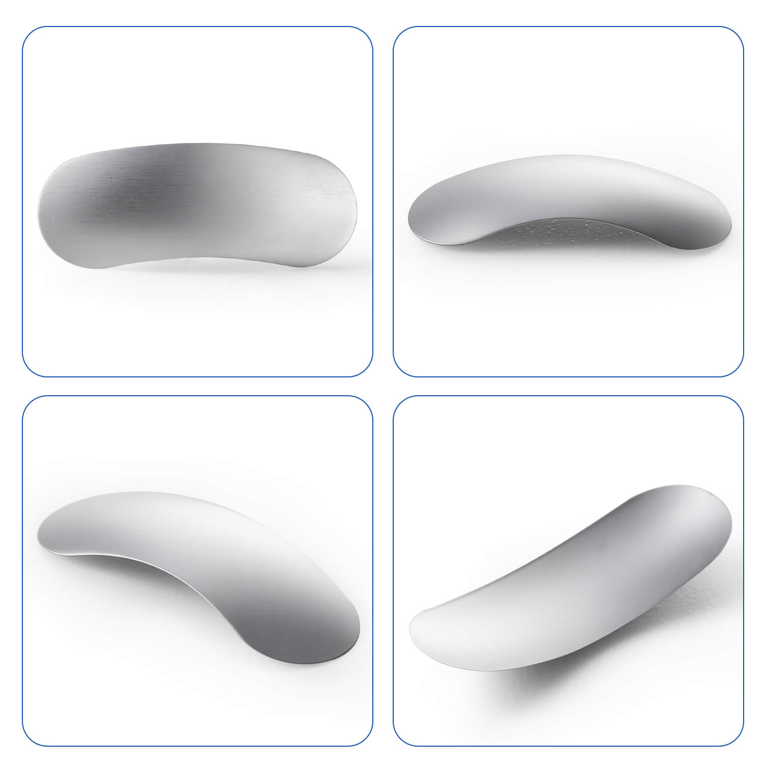 AZDENT Dental Matrix Sectional Silicone Wedges Sectional Contoured Met