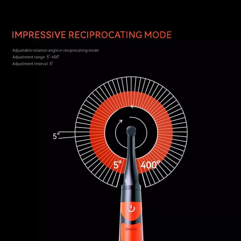 Woodpecker Dental Brushless Endo Motor with Apex Locator Smart A Orange/White - azdentall.com