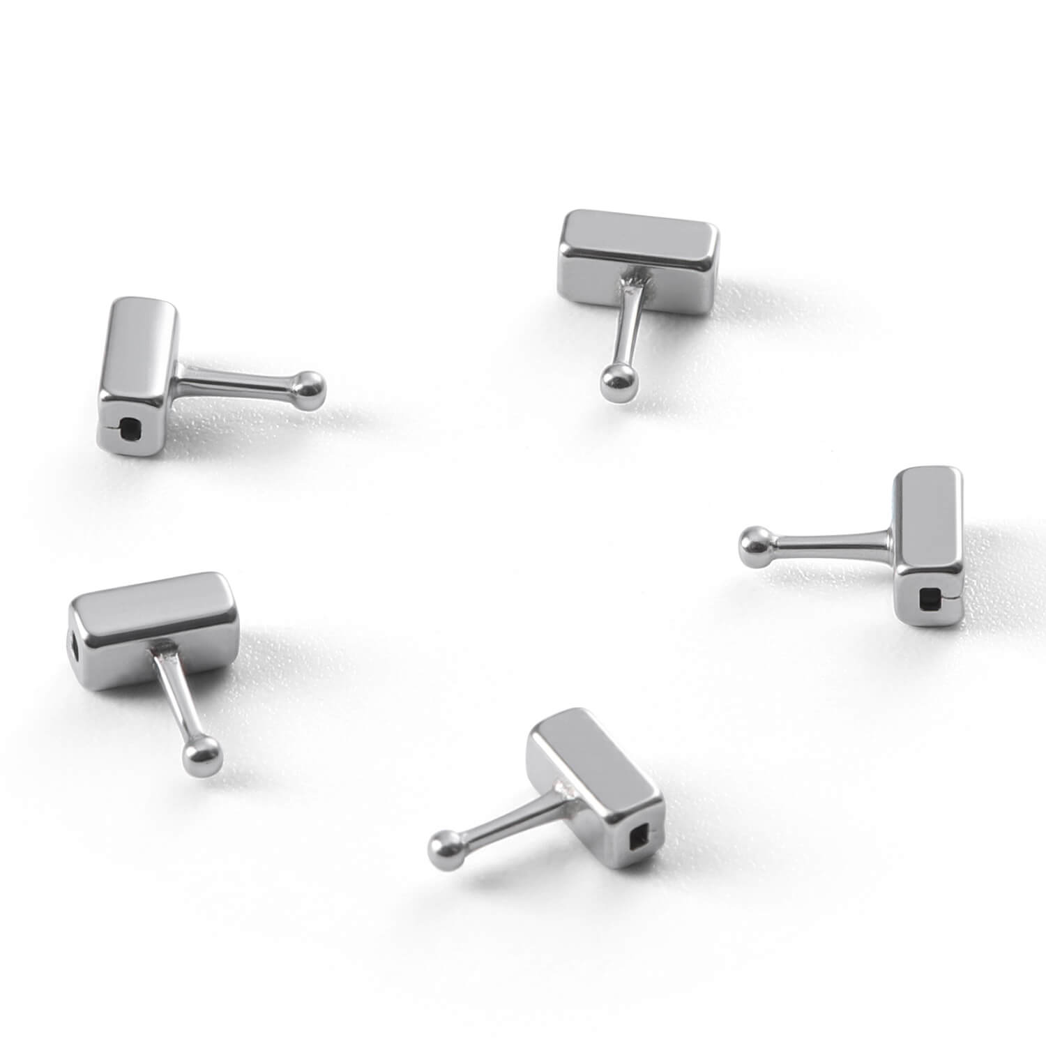 Dental Orthodontic Arch Hook Curve/Straight Slide-on 17*25 Universal 10pcs/Bag  - azdentall.com