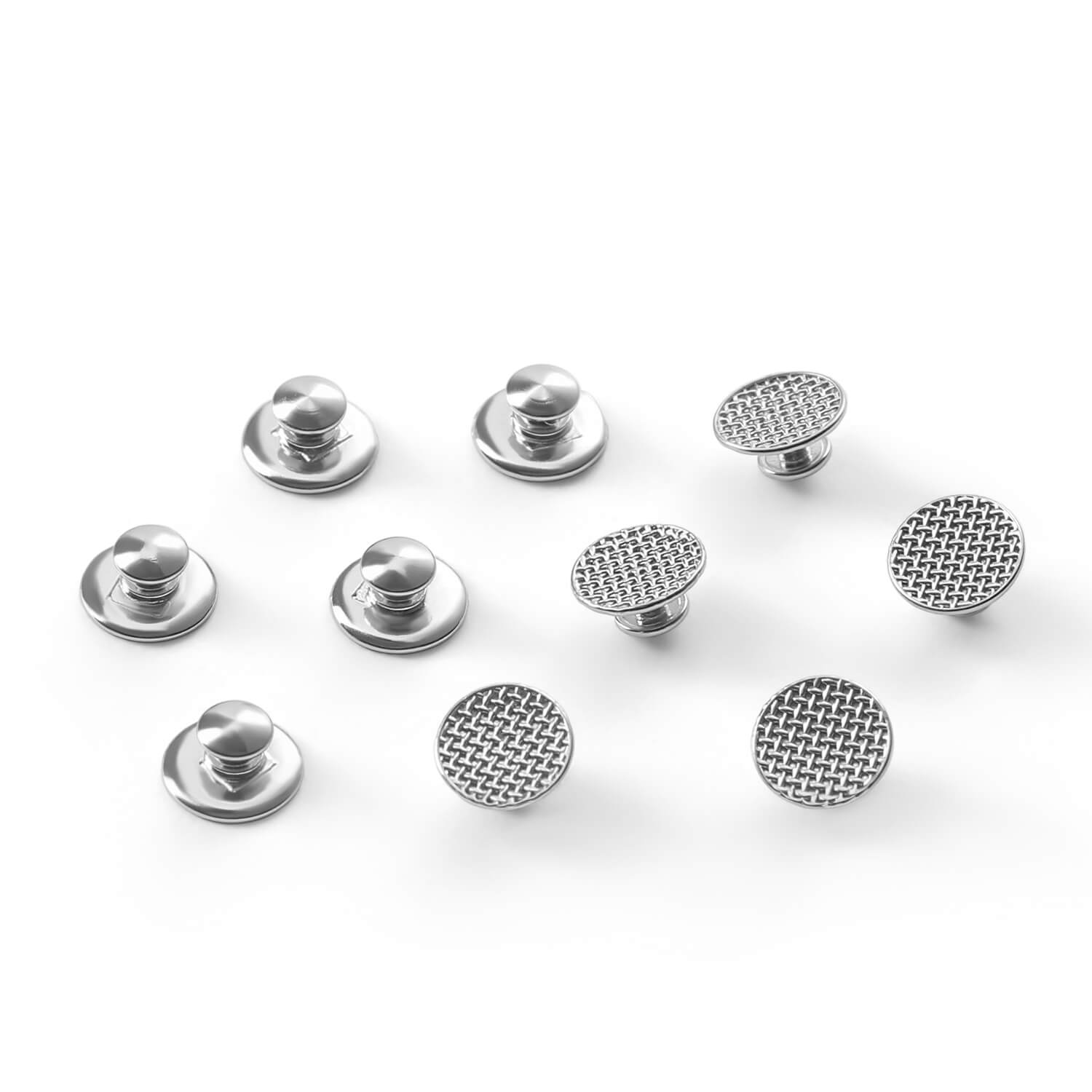 AZDENT Orthodontic Metal Lingual Button Bondable Round Base 50pcs/Box - azdentall.com