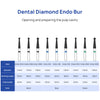 AZDENT Diamond FG Endo Burs Round For Opening and Preparing the Pulp Cavity 5pcs/Pack - azdentall.com