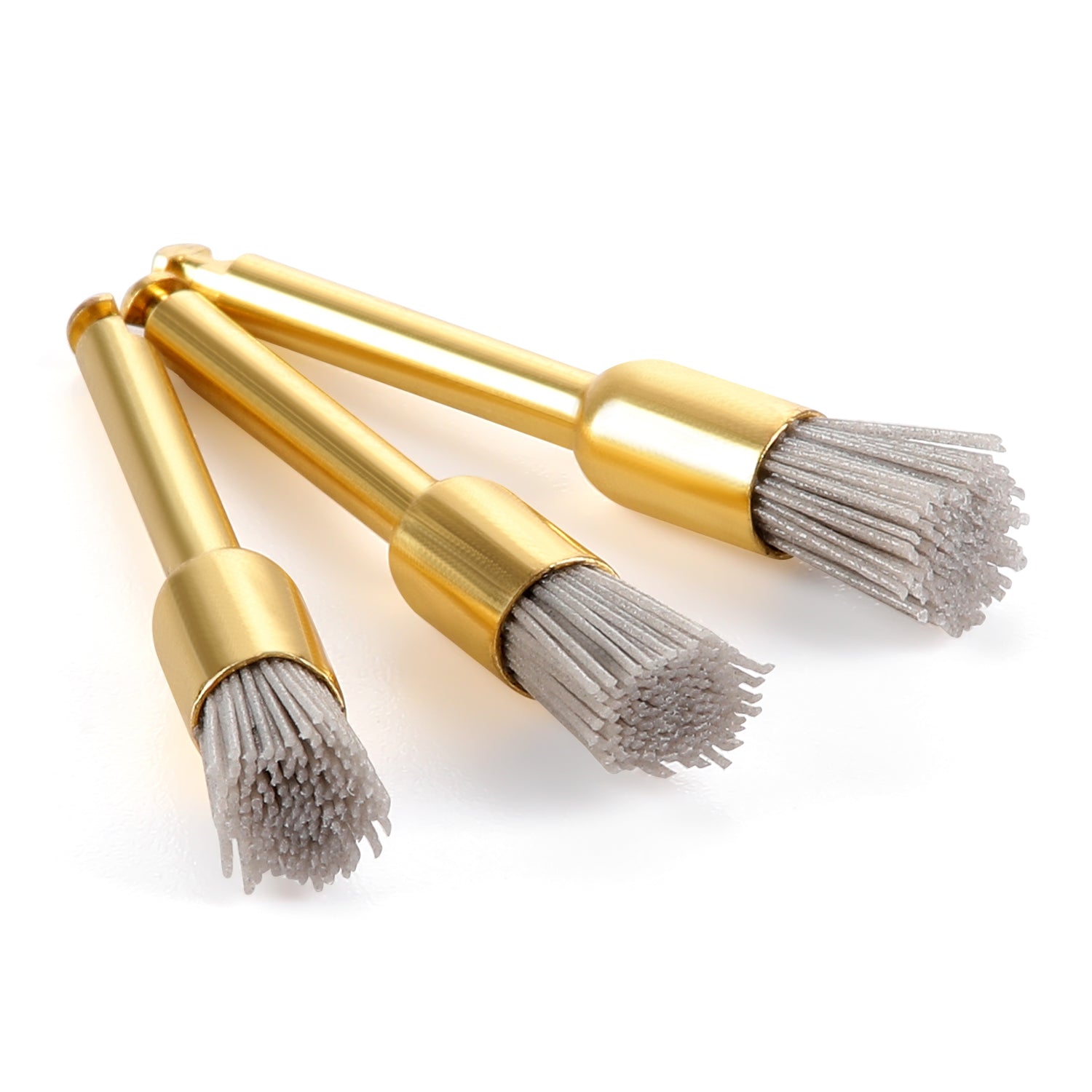 AZDENT Dental Prophy Brushes RA Latch Type Copper Handle Aluminium Oxide Flat 20pcs/Bag