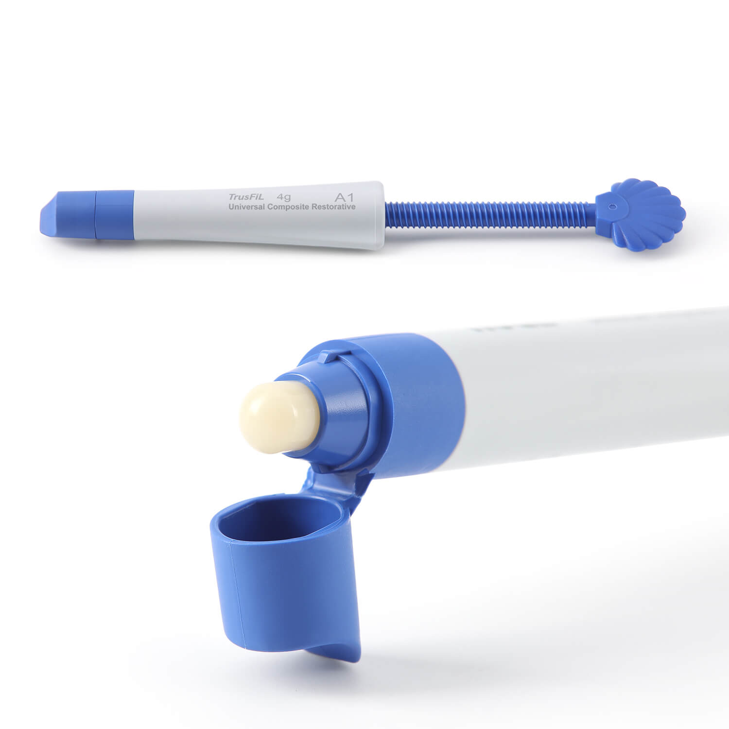 Dental Universal Composite Restorative Resin Light Cure A1 A2 A3 EA2 OA2 4g/Syringe - azdentall.com