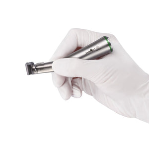 Dental 20:1 Fiber Optic Implant Contra Angle Handpiece LED Push Button - azdentall.com