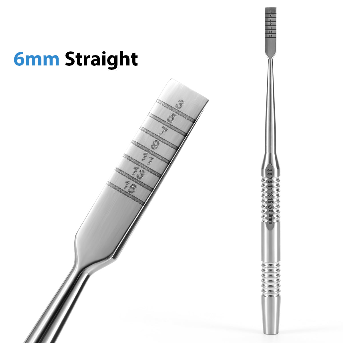 Dental Implant Surgery Splitting Bone Chisel Set Curved Straight 4pcs/Set - azdentall.com