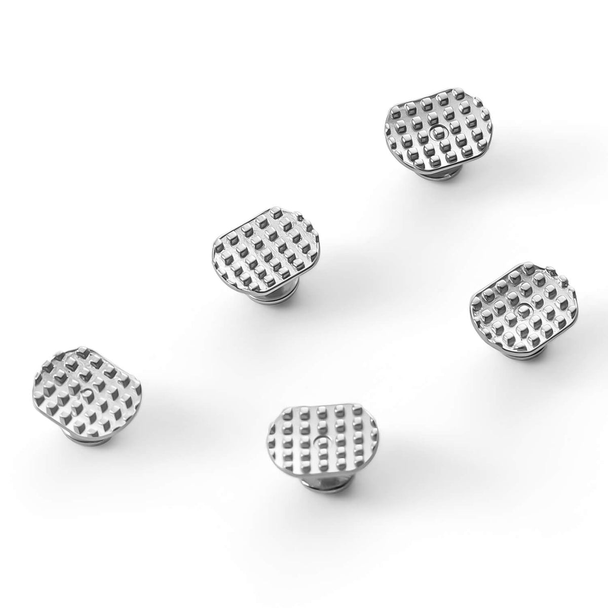 Metal Buttons For Invisalign AZDENT Dental Orthodontic Metal Lingual Button Monoblock Bondable Rect