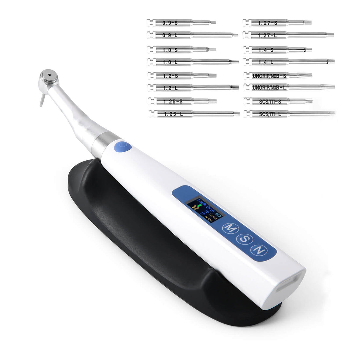 Dental Wireless Electric Torque Driver Implant Torque Wrench Contra Angle Head 16pcs Drivers - azdentall.com