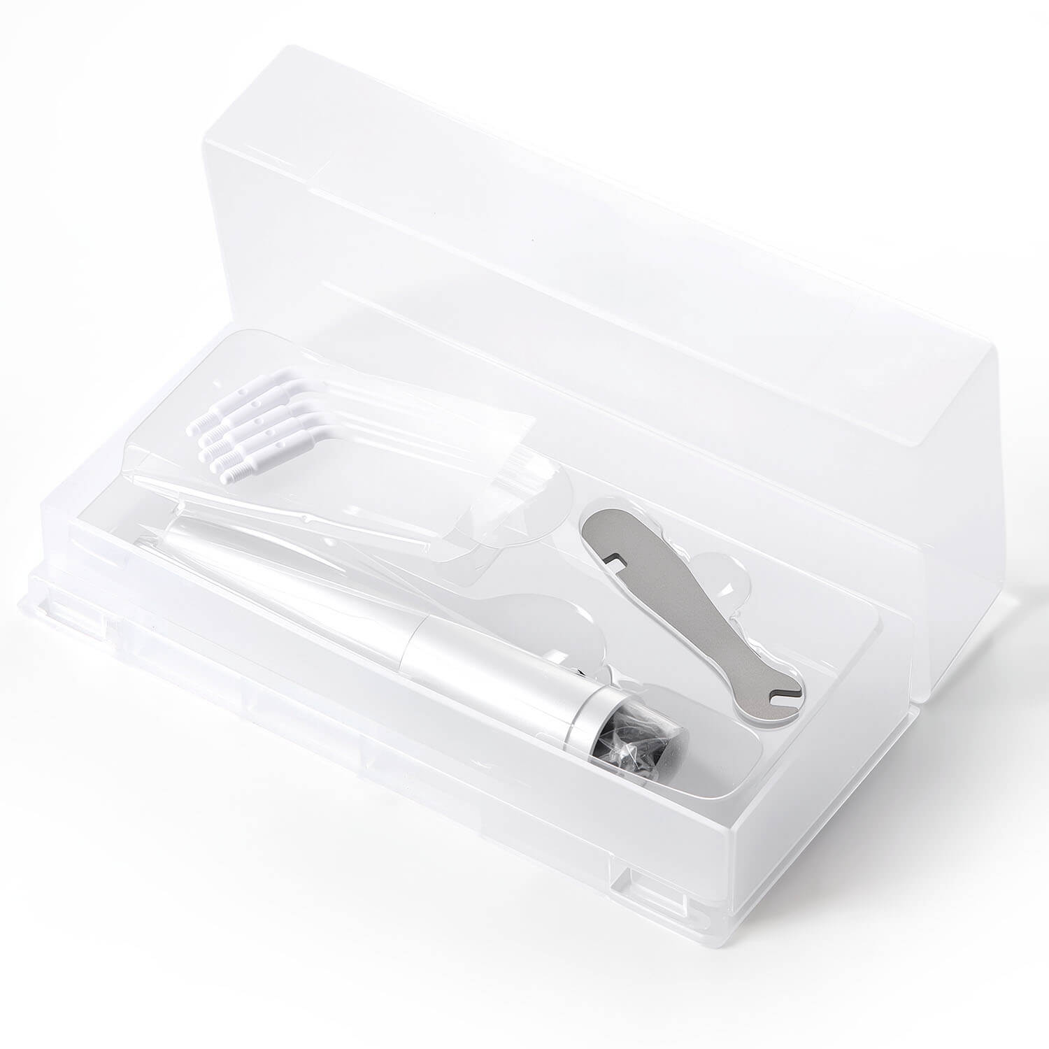 Dental Air Scaler Handpiece Activation Irrigation Perio Scaling With 5pcs Endo Plastic Tips 2/4 Holes - azdentall.com