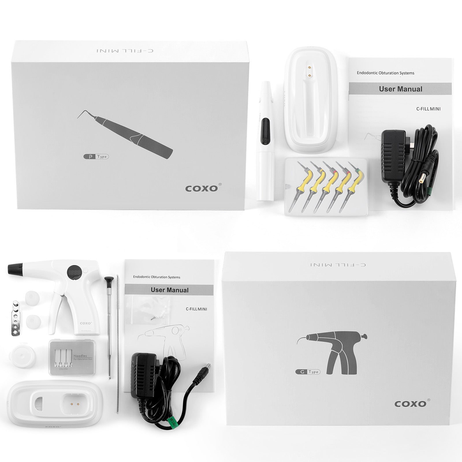 COXO Endo Gutta Percha Obturation System C-FILL MINI Backfill Gun & Downpack Pen - azdentall.com