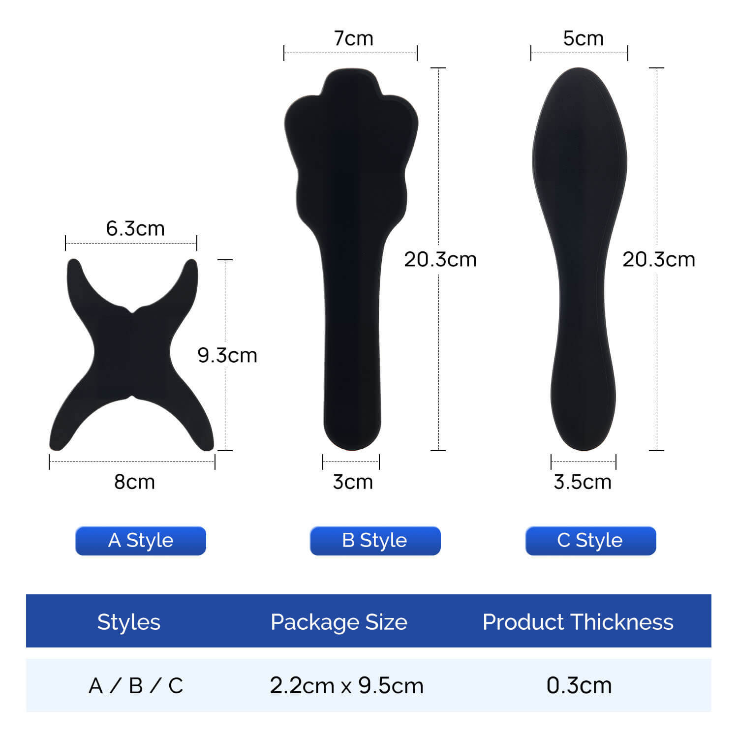 Dental Photo Contrast Plate Photographic Black Background Plate Autoclavable - azdentall.com
