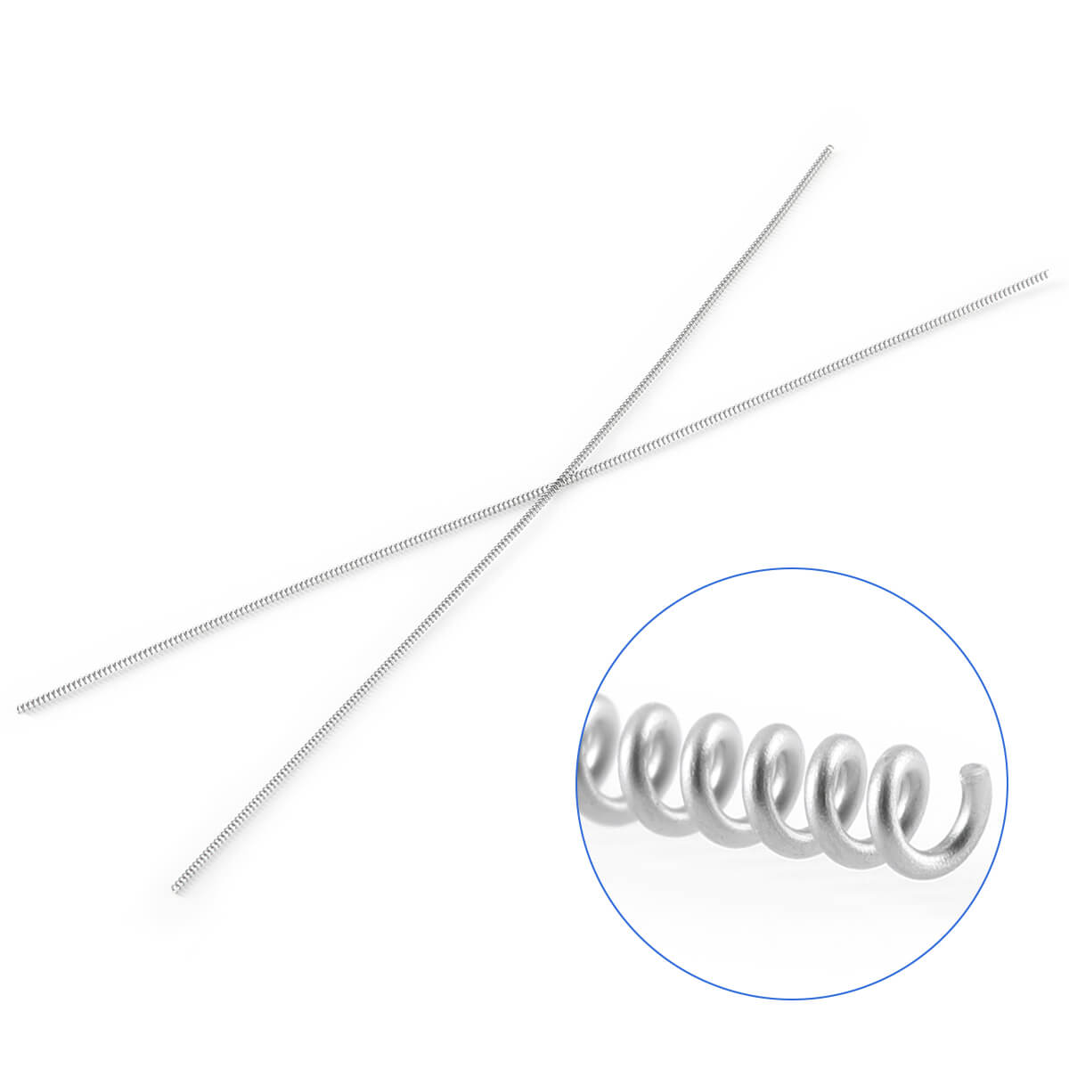 AZDENT Dental Open Coil Spring NITI Alloy 0.014*180mm 2pcs/Pk - azdentall.com