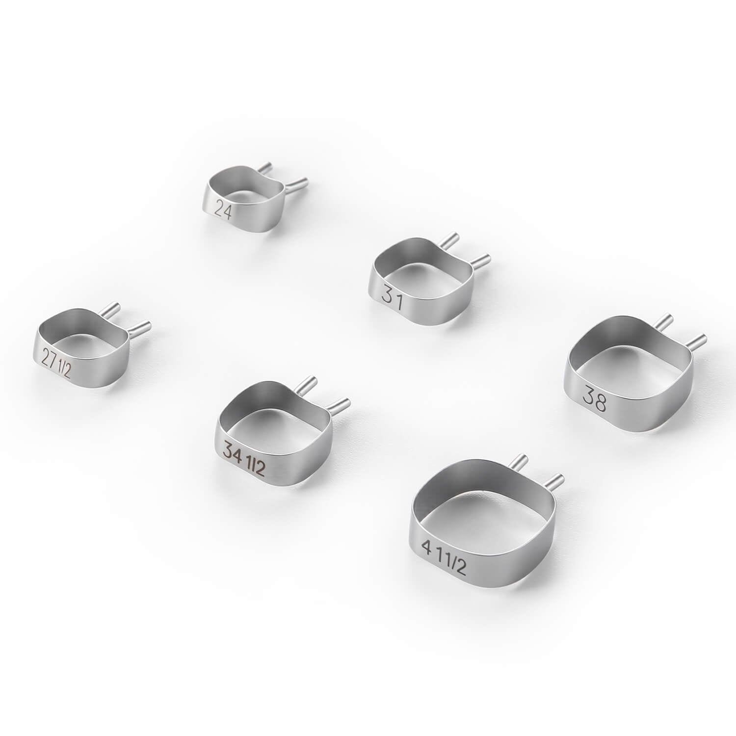 Dental Teeth Braces Preformed Kids Space Maintainer Kit 59pcs Bands 23#-42# with Space Components - azdentall.com