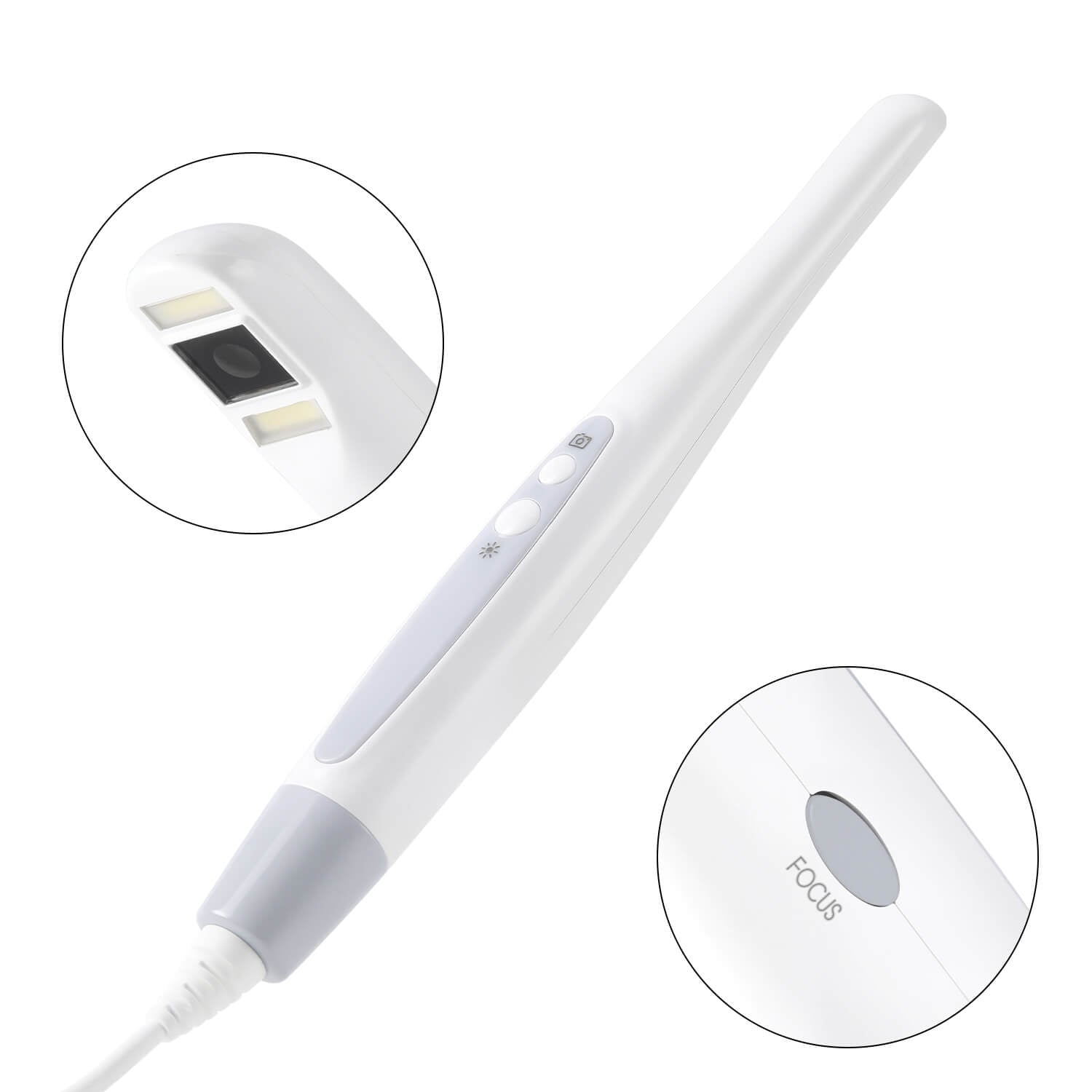 Dental Digital 4K Mega Pixels HD Intraoral Camera USB 8 LED Imaging Software - azdentall.com