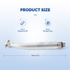 COXO LED High Speed Air Turbine Handpiece with Generator Torque Head Shadowless Series 4 Holes Coupler CX207-2 H75-TP4 - azdentall.com