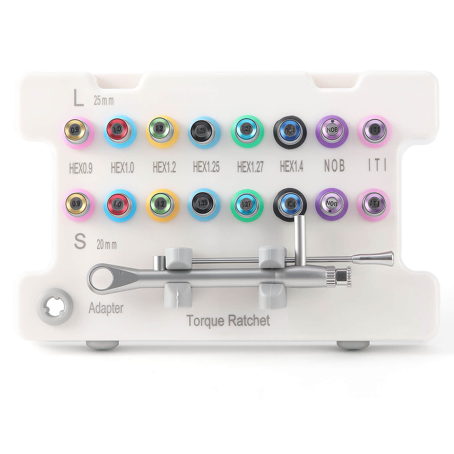 Dental Universal Implant Driver Kit / Drivers / Torque Wrench - azdentall.com