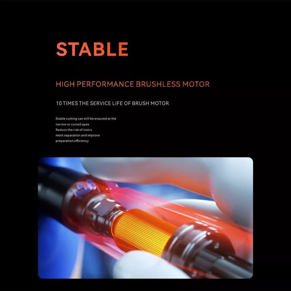 Woodpecker Dental Brushless Endo Motor with Apex Locator Smart A Orange/White - azdentall.com