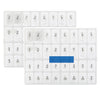 2 Boxes Dental Anterior Transparent Crowns for Aldult № 1.910 64Pcs/Box - azdentall.com