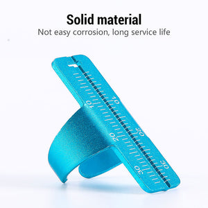 Root Depth With Ruler Dental Rulers Aluminium Alloy Endo Colorful Ring Rulers Root Canal Mea