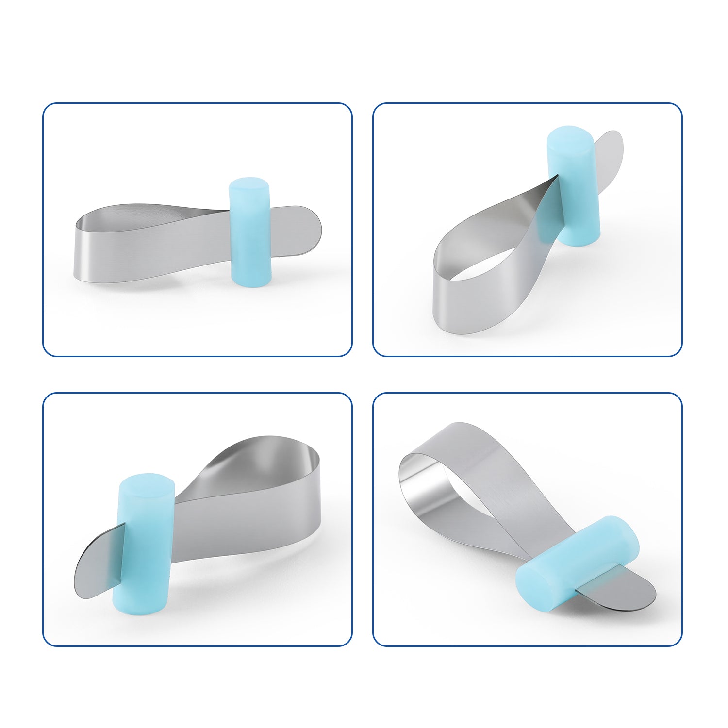 Orthodontic Sectional Contoured Dental Forming Sheet Metal Matrice Polyester Assorted Models 50Pcs/Set - azdentall.com