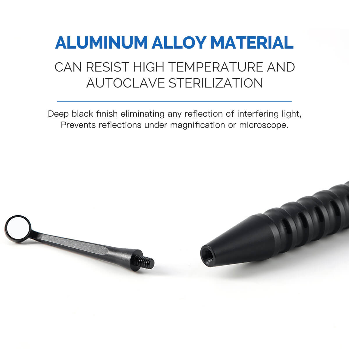 Dental Micro Mouth Mirror Kit Sterilizable Reflector Odontoscope - azdentall.com