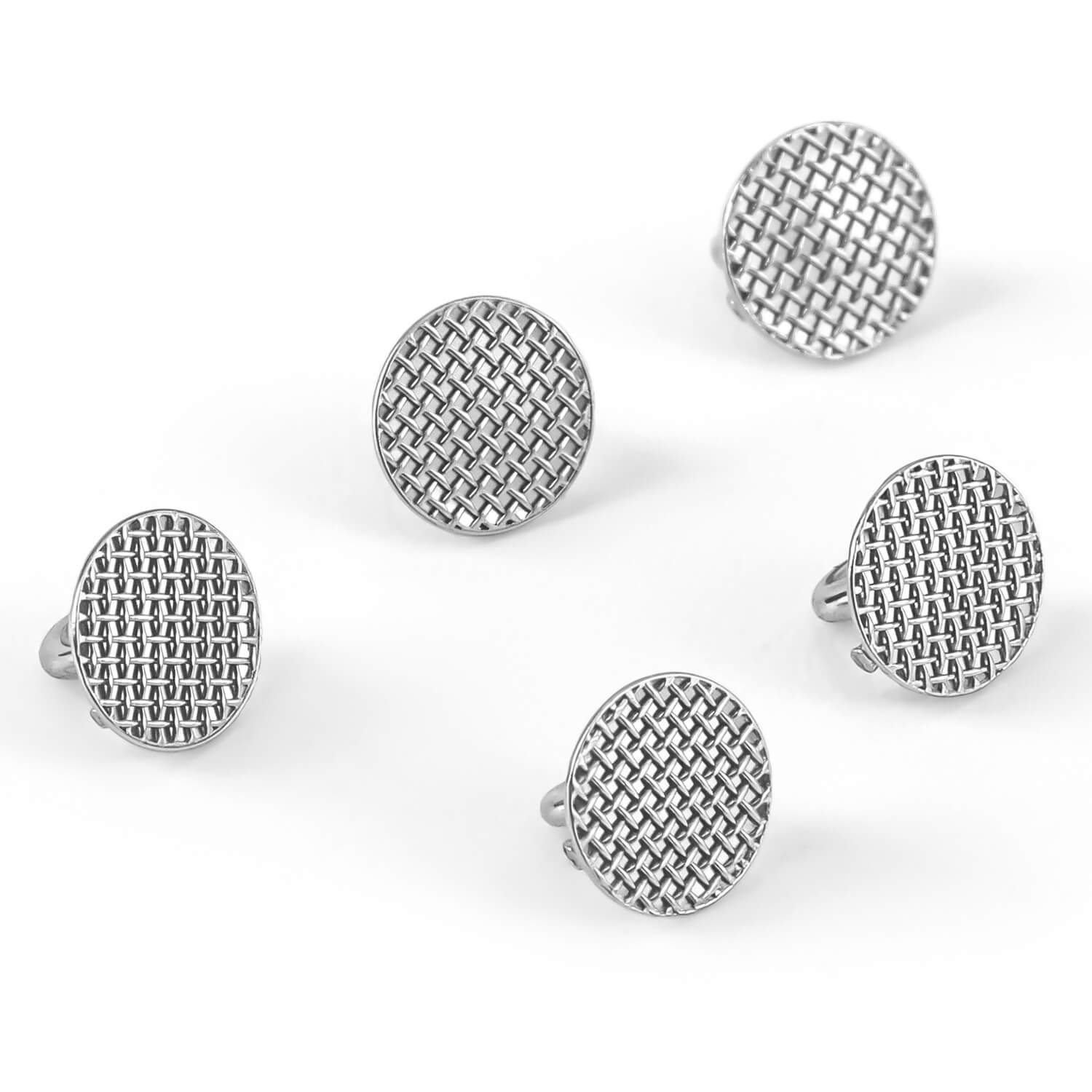 AZDENT Orthodontic Metal Lingual Button Direct Bond Eyelet Round Base 50pcs/Box - azdentall.com