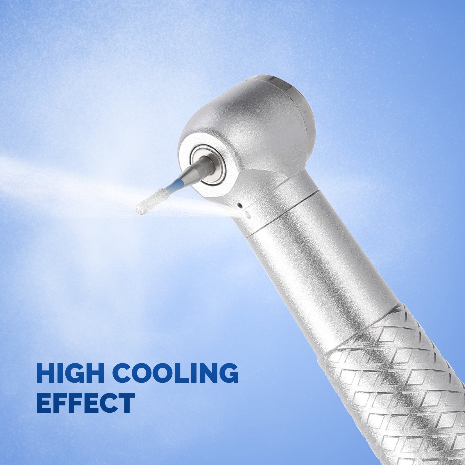 COXO Mini Head High Speed Air Turbine Handpiece with 4 Holes Coupler CX207-B - azdentall.com